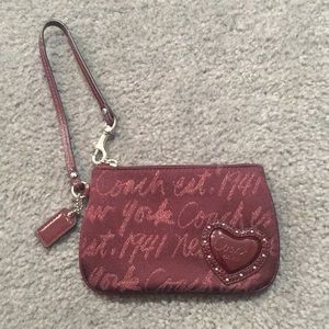 Coach Wristlet EUC